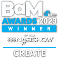 BAM awards 2023 create category winner logo
